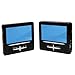 Denver MTW-745 TWIN tragbarer DVD-Player mit 2 18cm (7 Zoll) Displays