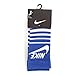 Nike HBR Men's Striped Crew Socks SB Blue Large