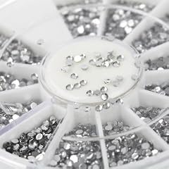 Nail Art Strass von Cheeky- 1000 Premium Silber Nail Strasssteine in vielen verschiedenen Formen.