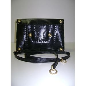 Fendi Handbags Black Leather shoulder or Clutch 8BP035 SPECIAL CLEARANCE