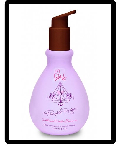 best indoor tanning lotion 2012:Designer Skin Purple Reign Dark Bronzer Tanning Lotion 8 Oz