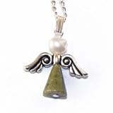 Connemara Marble Angel Pendant