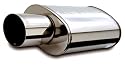 MagnaFlow 14827 Street Series Polished Stainless Steel Oval Muffler with Tip