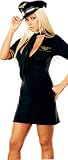 Mile High Captain Flight Attendant Costume Sexy Womens Costume
