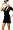 Mile High Captain Flight Attendant Costume Sexy Womens Costume Sizes: 1X 2X 16-18