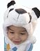 Childrens Cozy Plush PANDA Bear Hat with Ear Covers- Toddler Boy or Girl