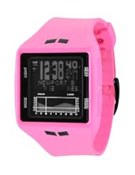 Vestal Unisex BRG015 Brig Tide and Train Hot Pink Watch