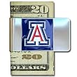 University of Arizona Pewter Money Clip NCAA