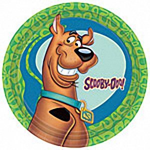New Scooby Doo Party Plates, pack of 8, 22.8 cms - Scooby Doo Party Supplies