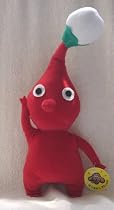 12" PIKMIN 2 Plush Doll beanie Red Bud Toy