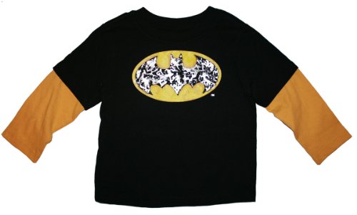  Batman Long Sleeve Logo T-shirt for Toddlers