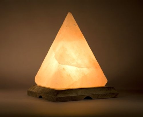 Natural Himalayan Salt Air Freshner and Purifier Lamp Pyramid
