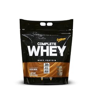 CytoSport Complete Whey Protein, Cocoa Bean, 10-Pound Tub