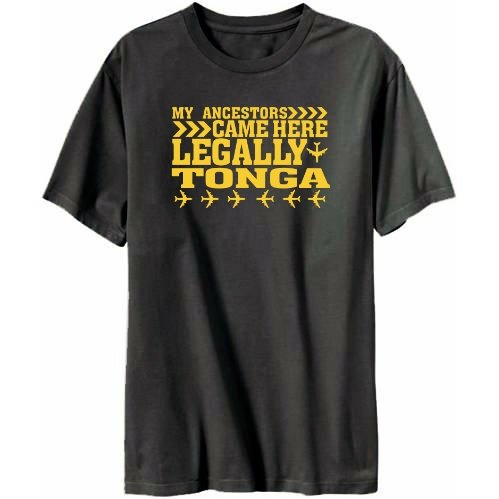Produkt-Bild: My Ancestors Came Here Legally Tonga Herren T-Shirt