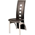 Tuxedo Chair Set of 4 - Black