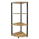 4-Tier Corner Bookshelf
