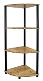 4-Tier Corner Bookshelf
