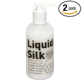 Bodywise Limited Liquid Silk, Sensual Lubricant, 8.45-Ounce Bottles (Pack of 2)