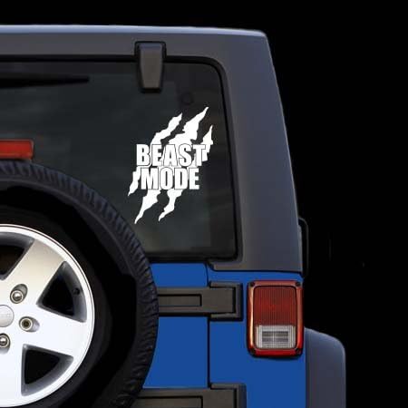 Beast Mode / Bodybuilding / Fitness car Decal - 11 inches long