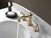 Delta Faucet 3555LFCZ-216CZ Victorian Two Handle Widespread Bathroom Faucet, Champagne Bronze