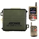 Autopage C3RS1100OLED 6 Channel Alarm Remote Car Start (Beige)