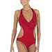 Xhilaration Red Ruffle Monokini - XS