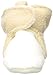 Luvable Friends baby girls Cozy Fleece Booties Slipper Sock, Cream Tan, 0-6 Months Infant US