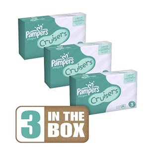 Pampers Cruisers Diapers Ebulk Pack Size 3, 222 Count