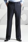 125 Years Sartorial Pure Wool Flat Front Trousers [T15-2804-S]