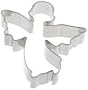 RBV Birkmann 145023 Back Dir Deinen Schutzengel Ausstechform aus Edelstahl in Geschenkverpackung mit Rezepten