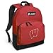 University of Wisconsin Backpack Red UW Badgers for Travel or School Bags - Best Unique Gifts For Boys, Girls, Adults, College Students, Men or Ladies