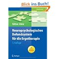 Neuropsychologisches Befundsystem f�r die Ergotherapie