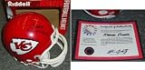 Marvin Minnis Signed Chiefs Riddell Mini Helmet