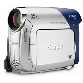 Canon ZR800 MiniDV Camcorder with 35x Optical Zoom