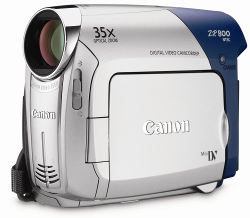 Canon ZR800 MiniDV Camcorder with 35x Optical Zoom