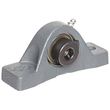 One Piece Housing Eccentric Lock Ball Bearing C/I 3H1/2 1/2"B x 5 1/16" W x 2 9/32" Ht