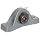 One Piece Housing Eccentric Lock Ball Bearing C/I 3H1/2 1/2"B x 5 1/16" W x 2 9/32" Ht
