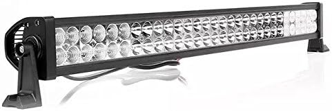 YIYU SUJIAO Super Bright Light Bar 180W Driving Bumper Lamp SUV UTE 4X4 Truck Jeep with 2Pcs 12w Spot Led Lights