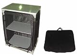 Aluminum 2 Shelf Camping Cupboard/Tabal/Storage/TA-8113 With FREE FOOD COVER