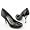 Black Patent/Zebra