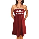 NCAA Oklahoma Sooners Ladies Crimson Braided Dream Tube Dress