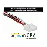 Car Stereo Reverse Wiring Harness for Nissan Infinity Subaru 2007 and up OEM Radio... 