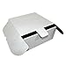 Honeymoon Paper Corrugated Cake Box, 10 1/4"x10 1/4"x4", White