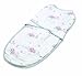 aden + anais Easy Swaddle Wearable Baby Wrap, 100% Cotton Muslin, For the Birds- S/M