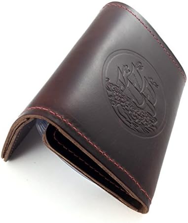 Brain Vessel Tri-fold Horween Leather Wallet