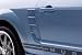 3dCarbon 2005-2009 Mustang Side Quarter Panel Pony Vent (painted: Mineral Grey - TK)