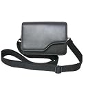 Hard Leather Case for Canon Powershot G9 G10 G11 SX110  SX120,Panasonic Lumix TZ10,TZ8,TZ7,TZ6,Samsung  WB1000,WB550,WB500,PL60,PL70,SONY CYBER-SHOT W series,H55,HX5v Digital  Camera (Black)