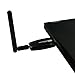 BOGZON USB WIFI Adapter- 802.11N Wireless Internet Dongle For PC/Mac , Including 300M Outer Demountable Sma 2dBi Antenna, Black