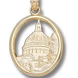 Navy Midshipmen Solid 14K Gold Chapel Dome Pendant