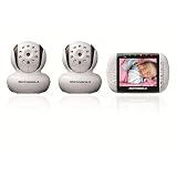 Motorola Digital Video Baby Monitor with 3.5" Color Screen and Two Cameras MBP 36/2